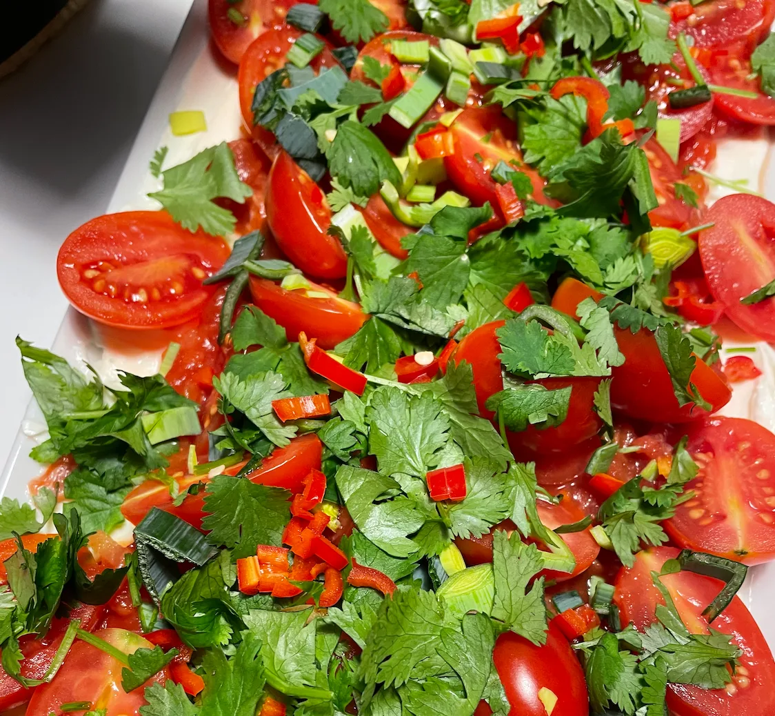 Raikas tomaattisalsadippi 